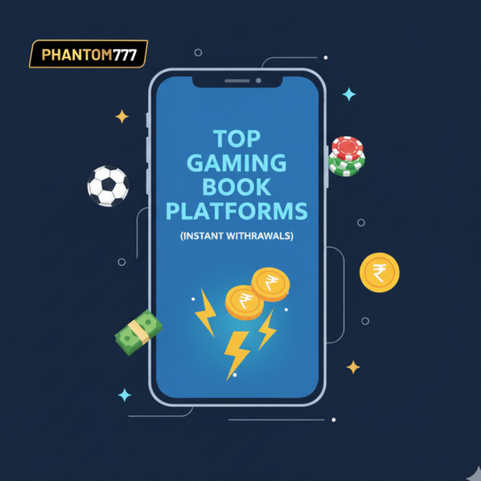 Top Gaming Book Platforms with Instant Withdrawals Top Gaming Book Platforms with Instant Withdrawals