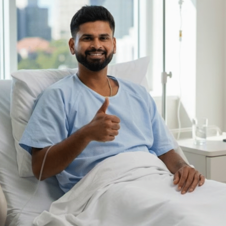 Shreyas Iyer Discharged from Sydney Hospital