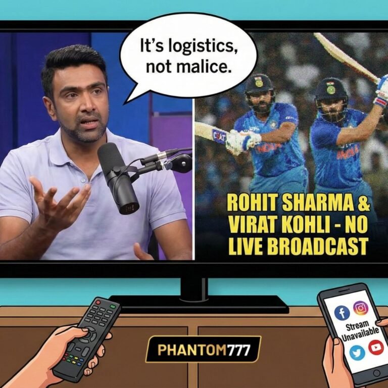 R Ashwin Reacts to Fan Outrage Over Limited Vijay Hazare Trophy Telecast