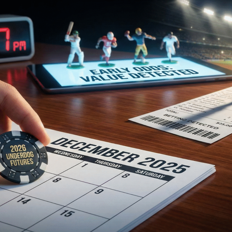 The Early Bird Catches the Value: Why December is the Golden Month for 2026 Underdog Futures
