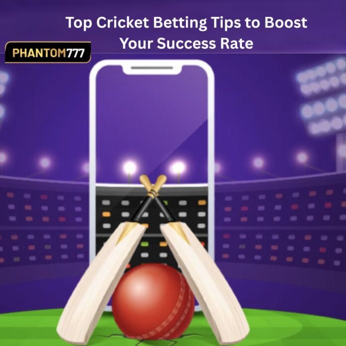 Top Cricket Betting Tips to Boost Your Success Rate Top Cricket Betting Tips to Boost Your Success Rate