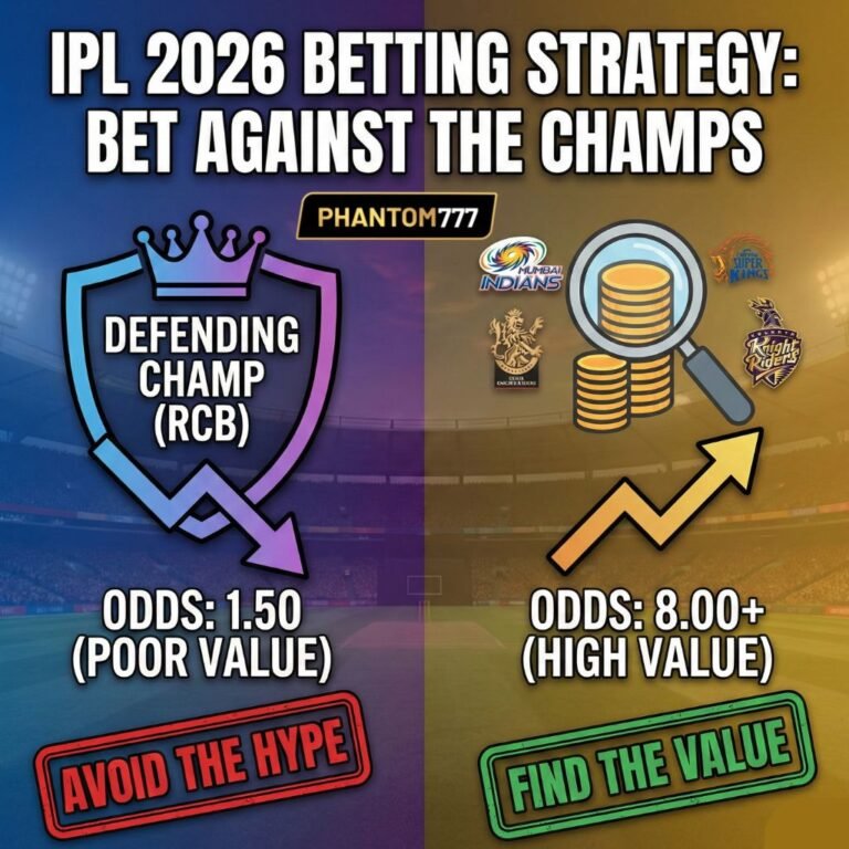 Value Betting in IPL 2026: Why You Should Bet Against the Defending Champs