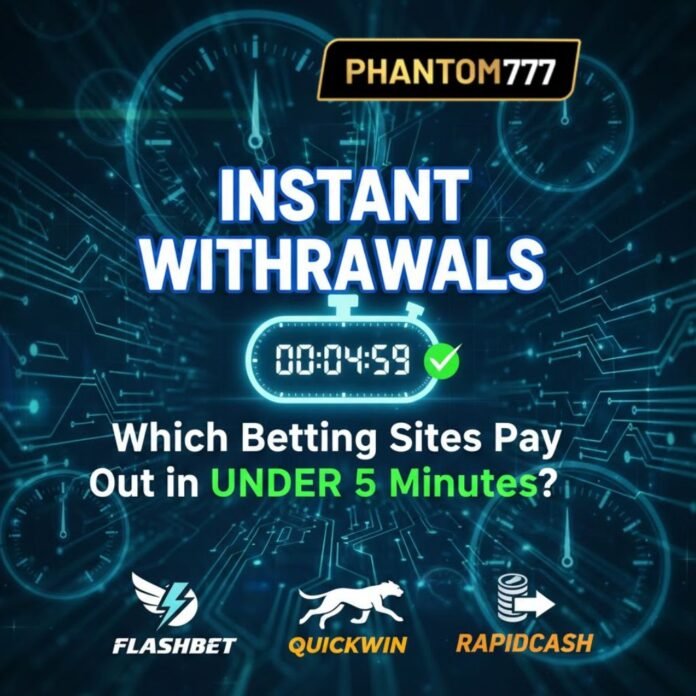 Instant Withdrawals: Which Betting Sites Pay Out in Under 5 Minutes?