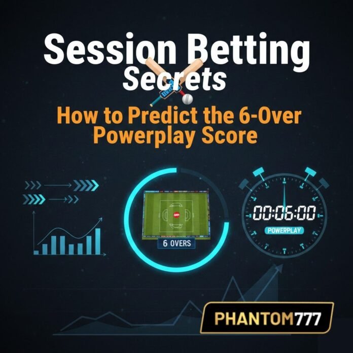 Session Betting Secrets How to Predict the 6-Over Powerplay Score Session Betting Secrets: How to Predict the 6-Over Powerplay Score