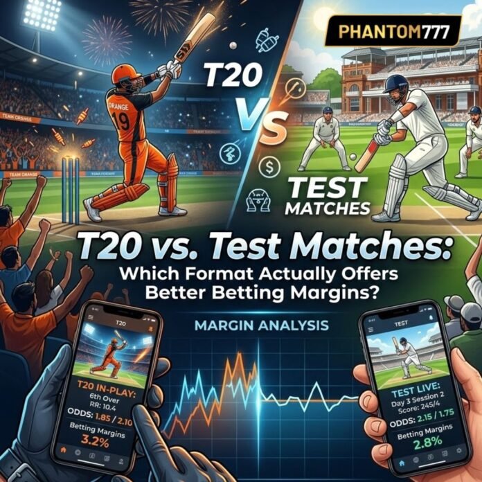 T20 vs. Test Matches: Which Format Actually Offers Better Betting Margins?