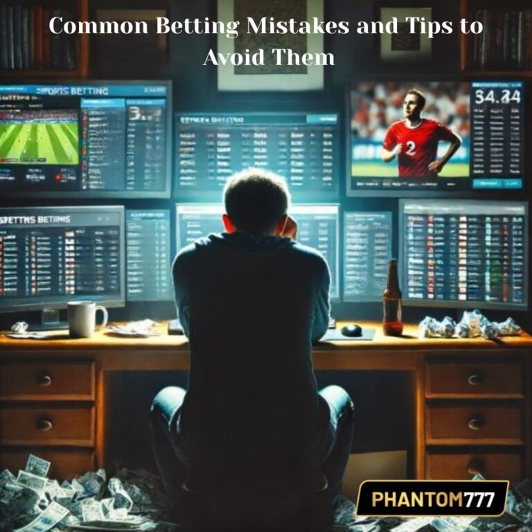 Common Betting Mistakes and Tips to Avoid Them