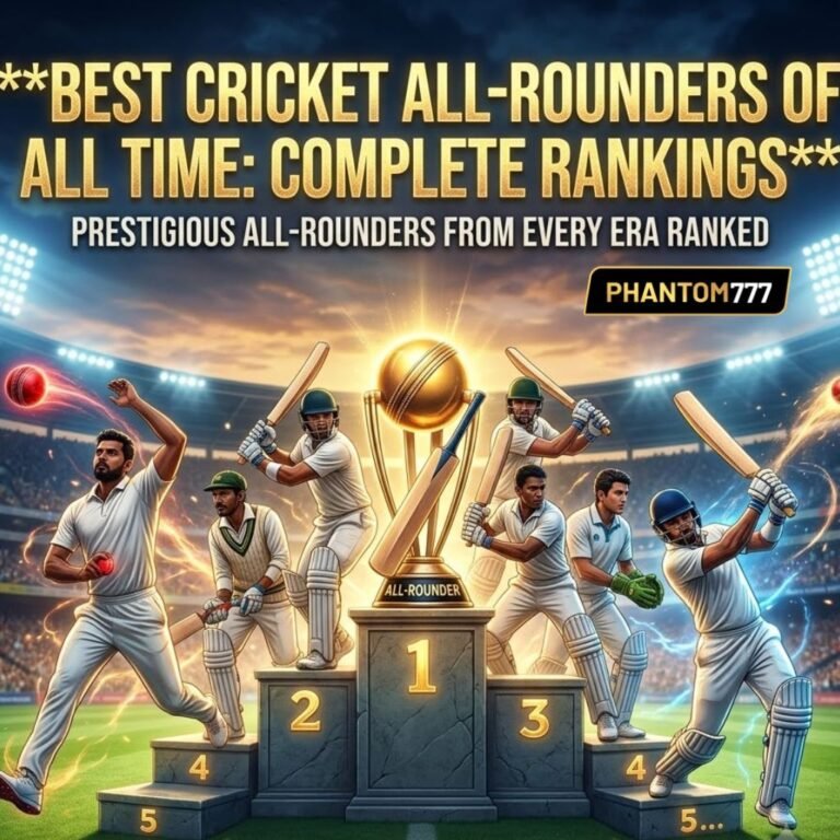 Best Cricket All-Rounders of All Time: Complete Rankings