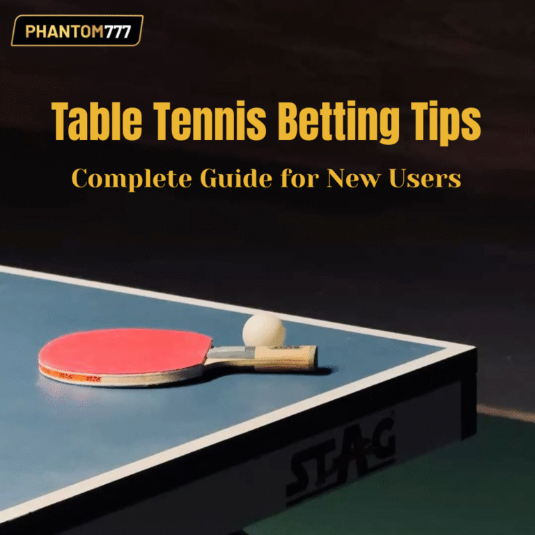 Table Tennis Betting Tips: Complete Guide for New Users