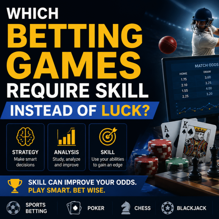 Which Betting Games Require Skill Instead of Luck?