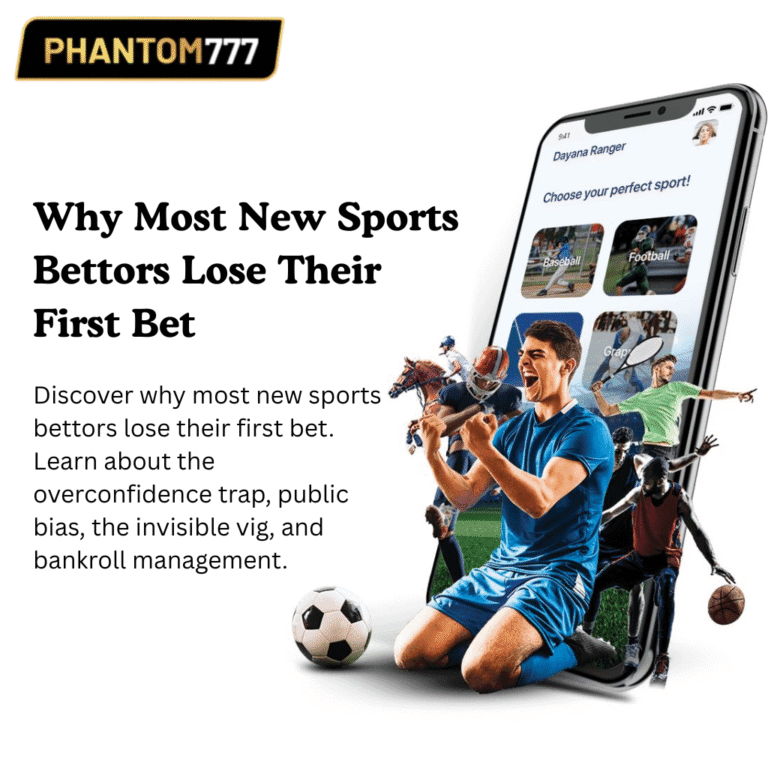 Why Most New Sports Bettors Lose Their First Bet