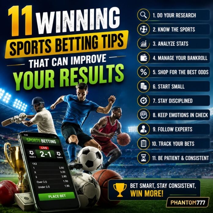 11 Winning Sports Betting Tips That Can Improve Your Results