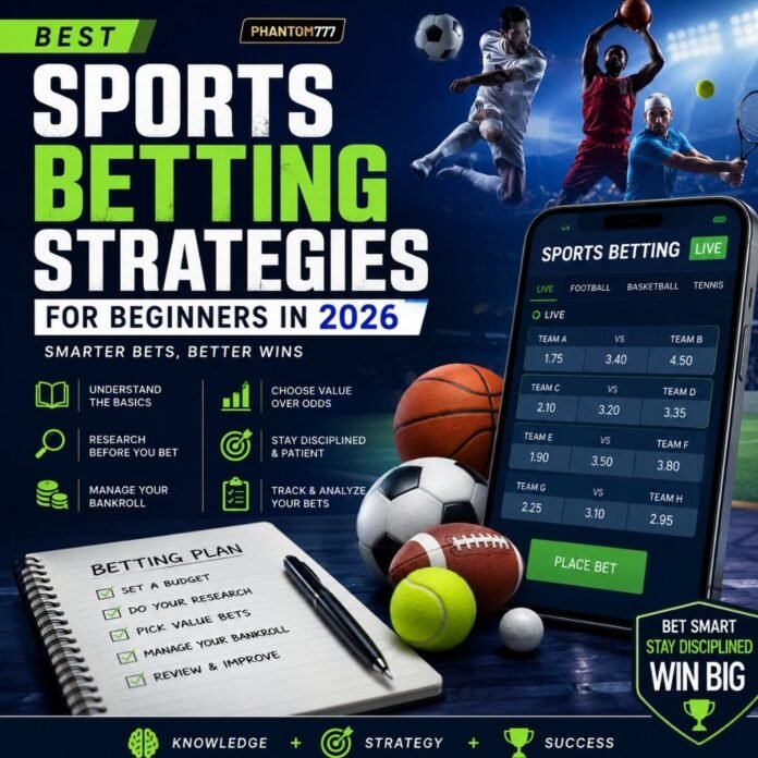 Best Sports Betting Strategies for Beginners in 2026 Best Sports Betting Strategies for Beginners in 2026