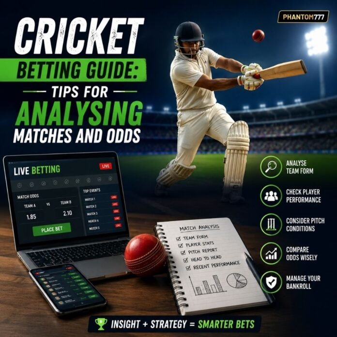 Cricket Betting Guide Tips for Analysing Matches and Odds Cricket Betting Guide: Tips for Analysing Matches and Odds