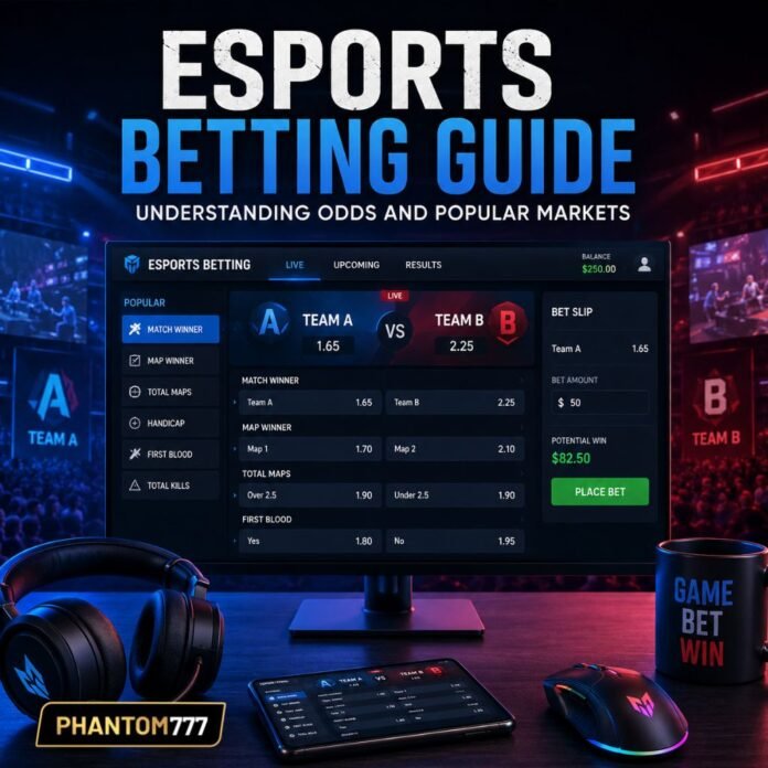 Esports Betting Guide: Understanding Odds and Popular Markets