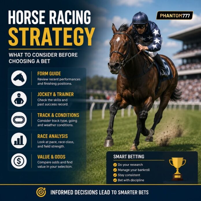Horse Racing Strategy: What to Consider Before Choosing a Bet
