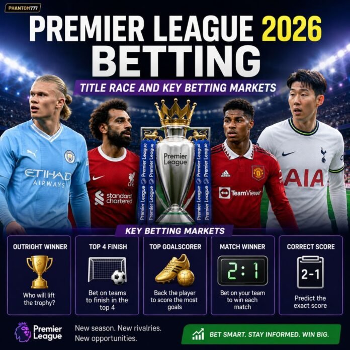 Premier League 2026 Betting Title Race and Key Betting Markets Premier League 2026 Betting: Title Race and Key Betting Markets