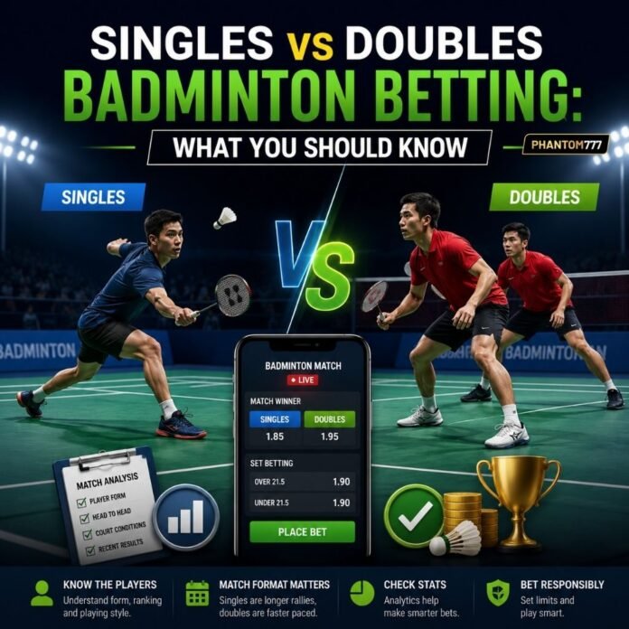 Singles vs Doubles Badminton Betting What You Should Know Singles vs Doubles Badminton Betting: What You Should Know