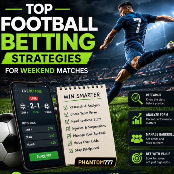 Top Football Betting Strategies for Weekend Matches Top Football Betting Strategies for Weekend Matches