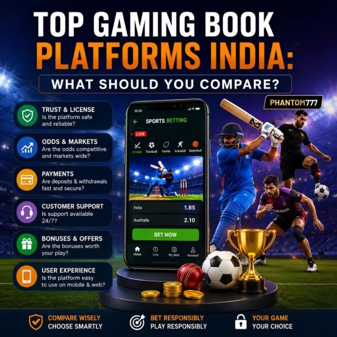 Top Gaming Book Platforms India: What Should You Compare?