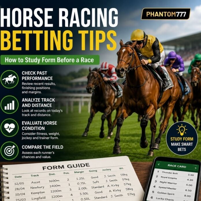 Horse Racing Betting Tips How to Study Form Before a Race Horse Racing Betting Tips: How to Study Form Before a Race