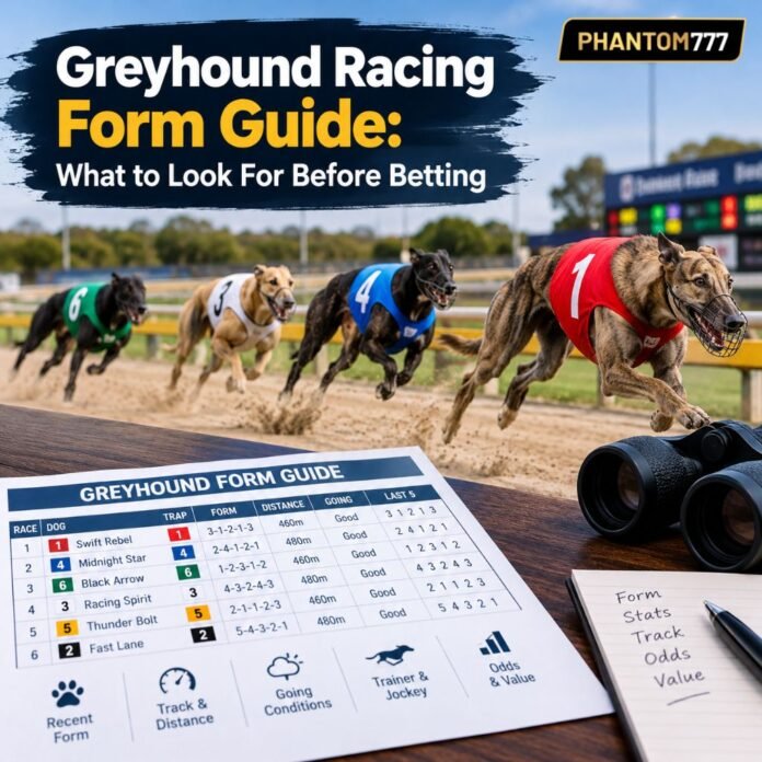 Greyhound Racing Form Guide: What to Look For Before Betting